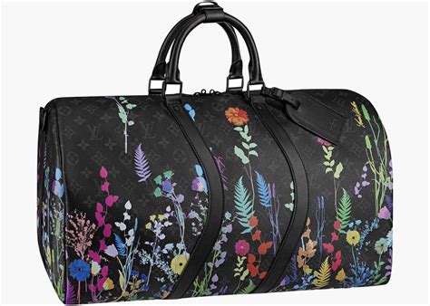 louis vuitton keepall bandouliere monogram eclipse 50 foliage|louis vuitton bandoulière 55.